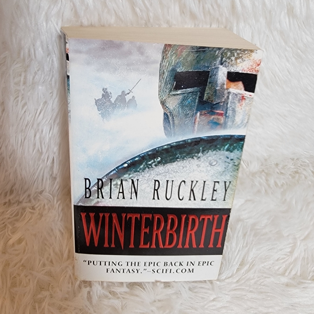 2008 WinterBirth (The Godless World Book one) Fantasy Paperback Brian Ruckley